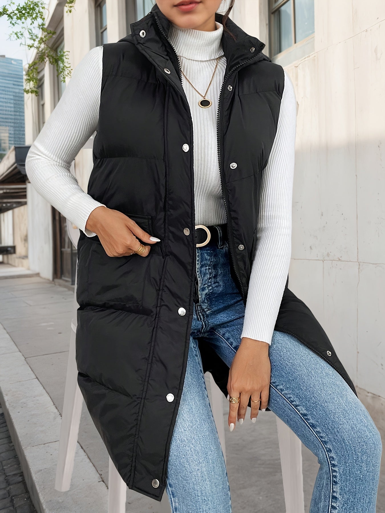 Aria | Sleeveless Winter Vest