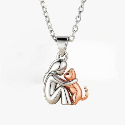 Quin London | Necklace with cat pendant