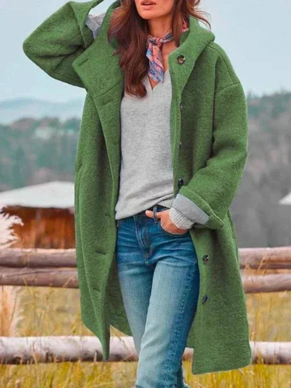 AMELIE | Stylish long winter jacket