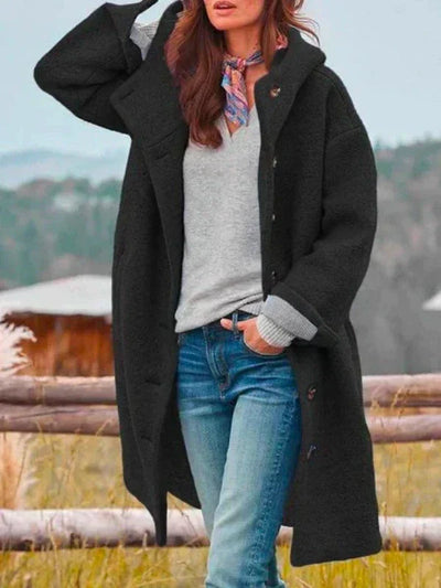 AMELIE | Stylish long winter jacket