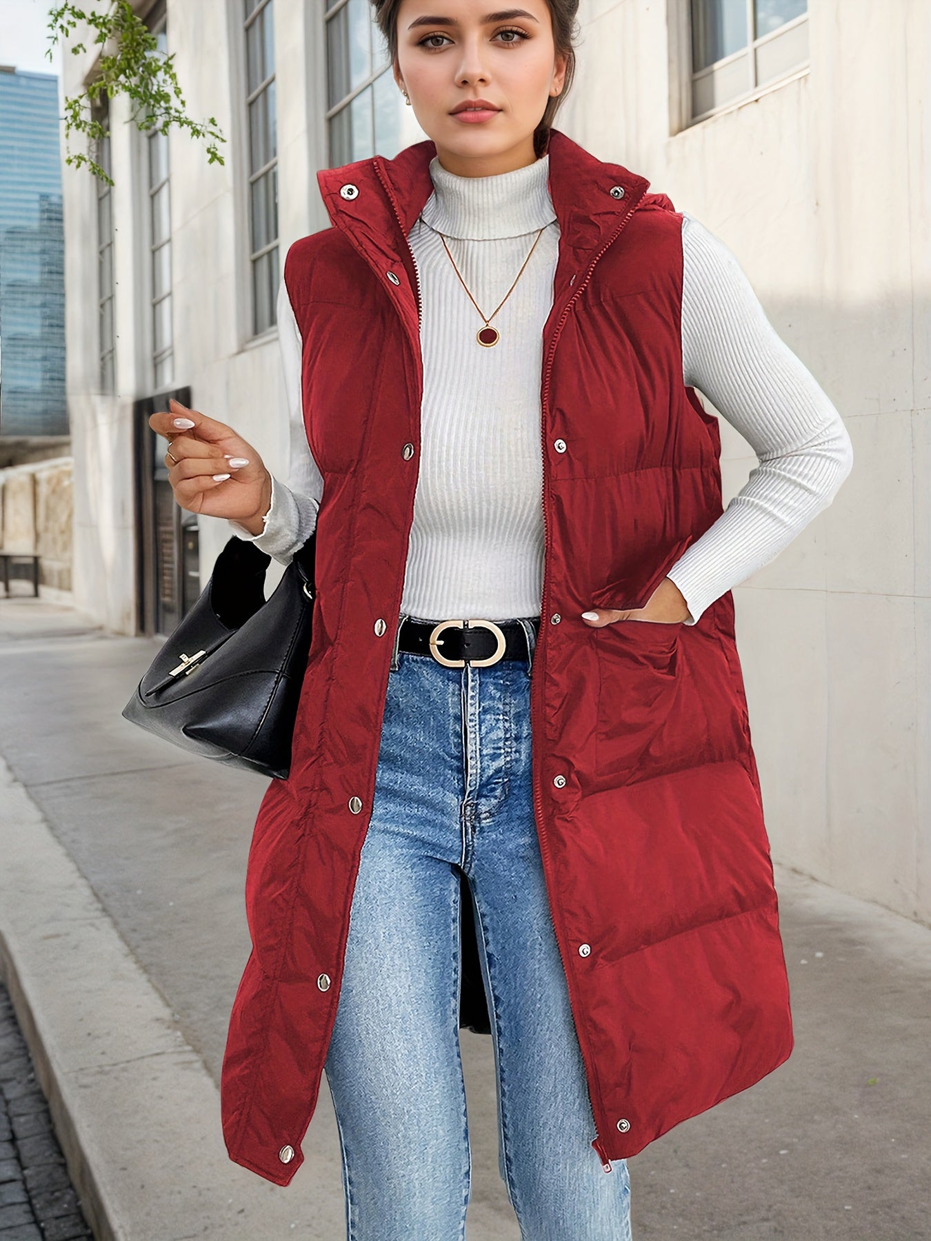 Aria | Sleeveless Winter Vest