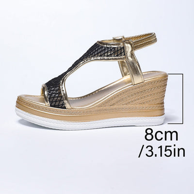 Emiline | Orthopaedic Sandals with Wedge Heel