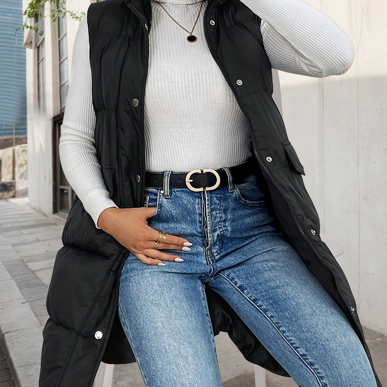 Aria | Sleeveless Winter Vest