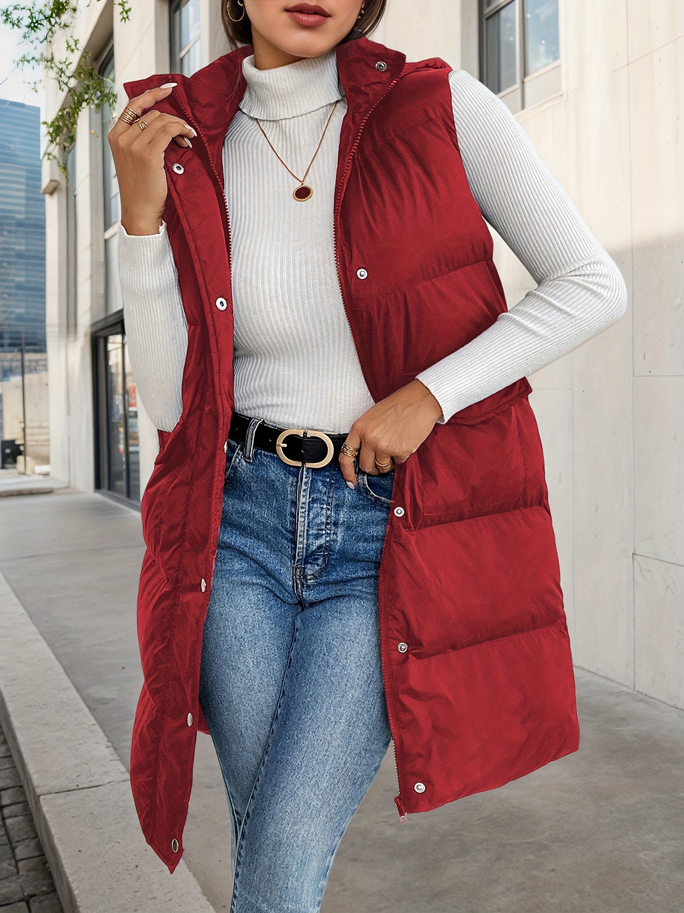 Aria | Sleeveless Winter Vest