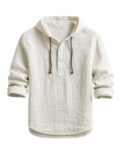 Len | luxury hooded top