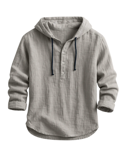 Len | luxury hooded top