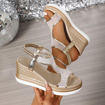 Emiline | Orthopaedic Sandals with Wedge Heel