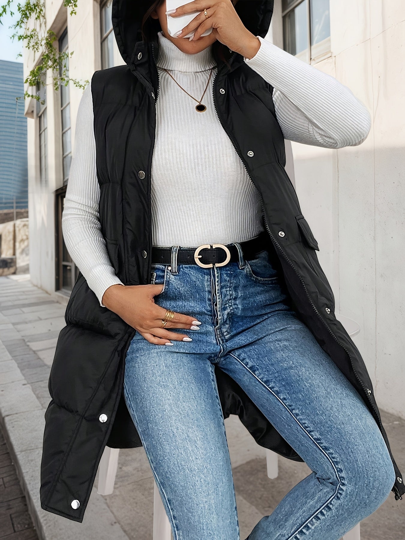 Aria | Sleeveless Winter Vest