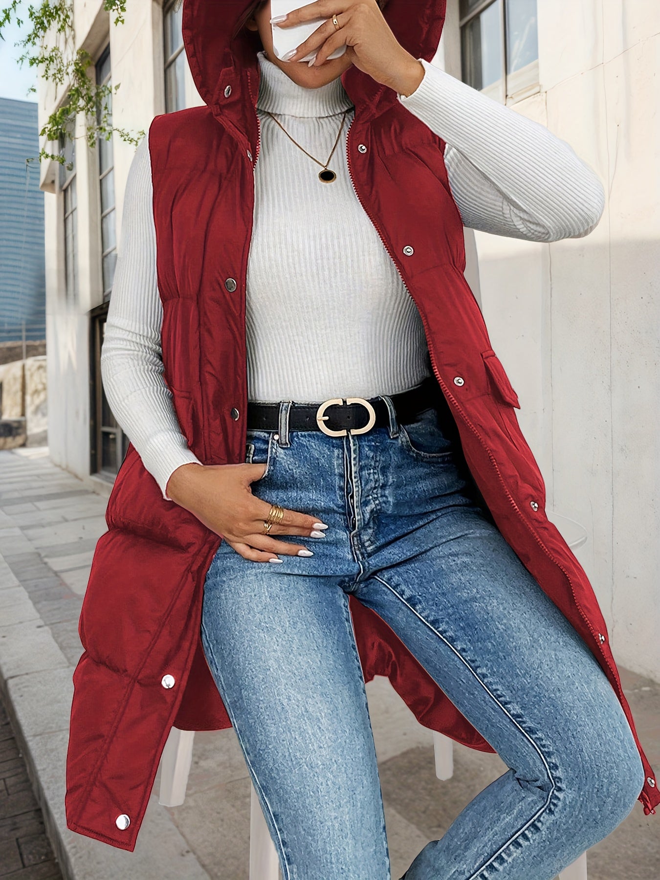 Aria | Sleeveless Winter Vest