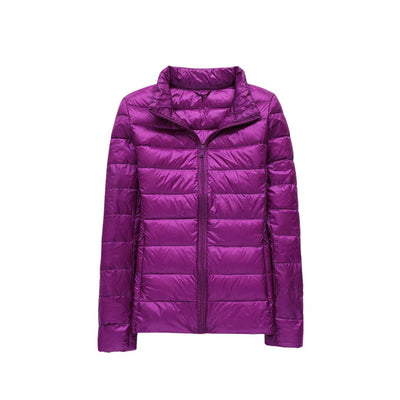 ELIN -  Ultra-Light Jacket with White Duck Feathers