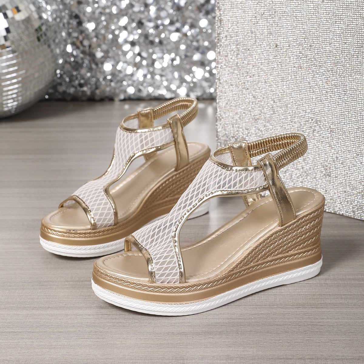 Emiline | Orthopaedic Sandals with Wedge Heel