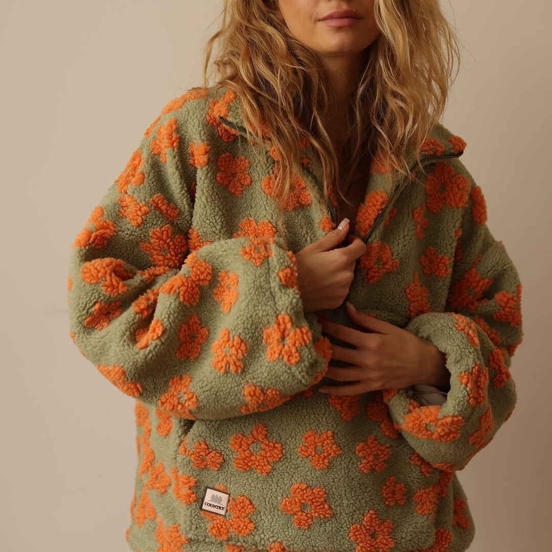 SOFIA | FLORAL SWEATER