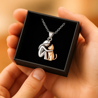 Quin London | Necklace with cat pendant