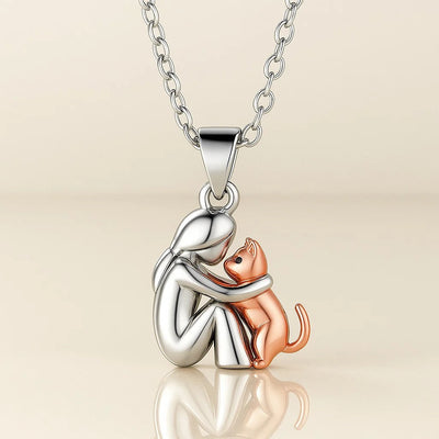 Quin London | Necklace with cat pendant