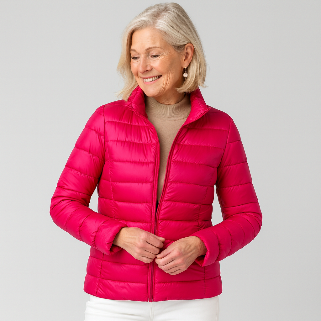 ELIN -  Ultra-Light Jacket with White Duck Feathers