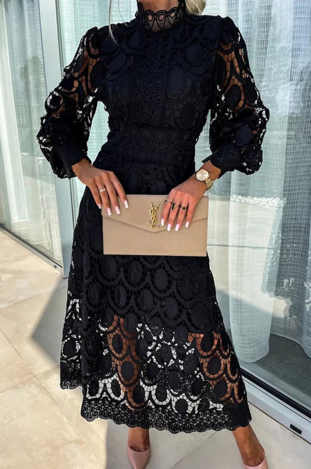 Arcadia | Romantic Elegant Midi Dress