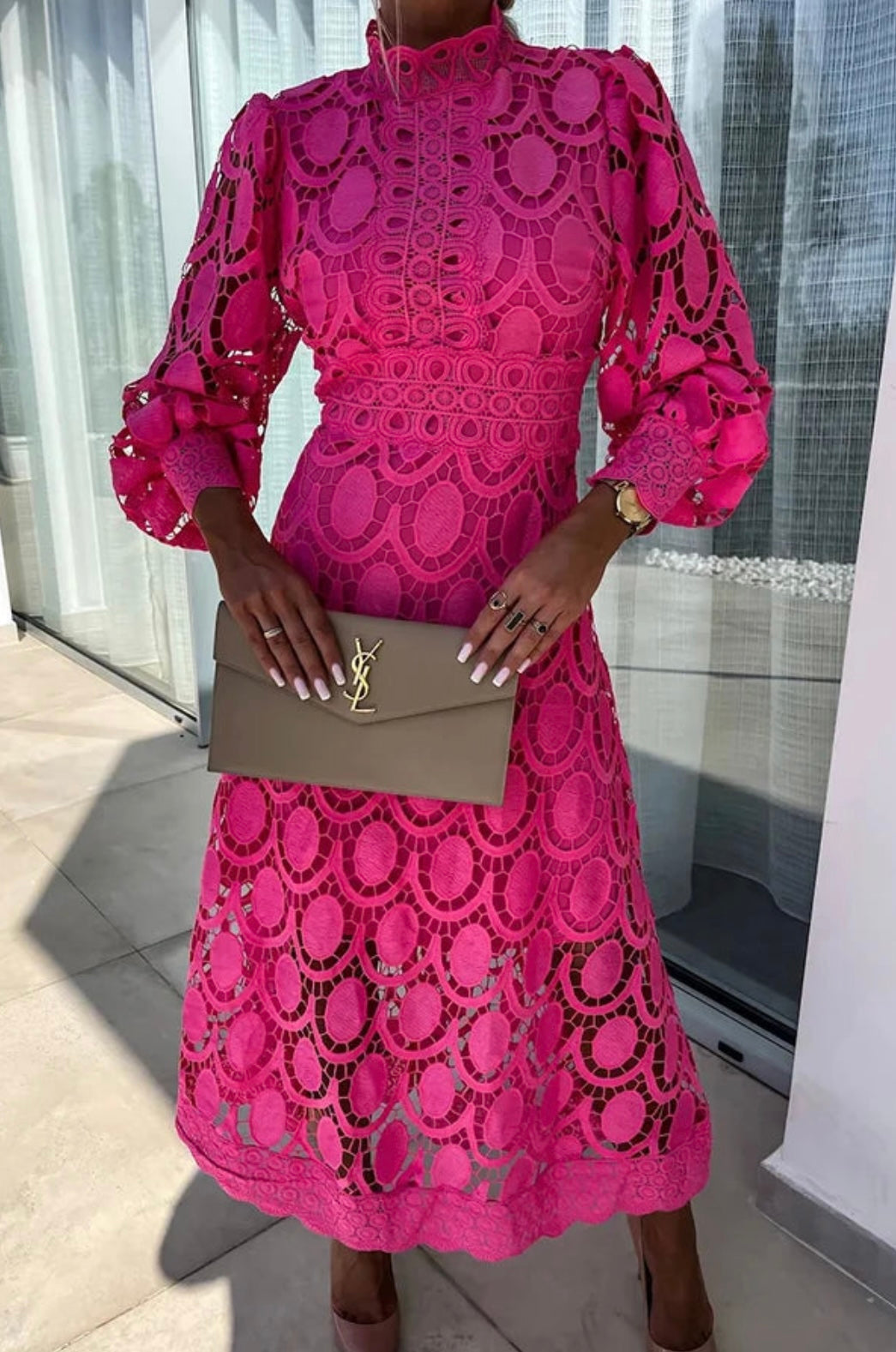 Arcadia | Romantic Elegant Midi Dress
