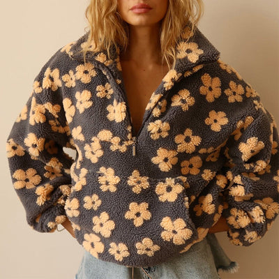 SOFIA | FLORAL SWEATER