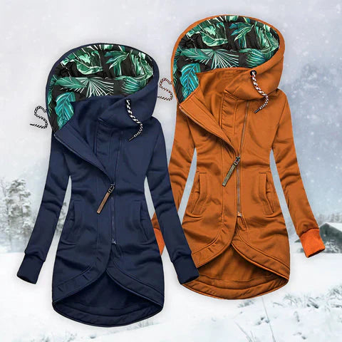 PATRICIA - Elegant & warm winter jacket with hood