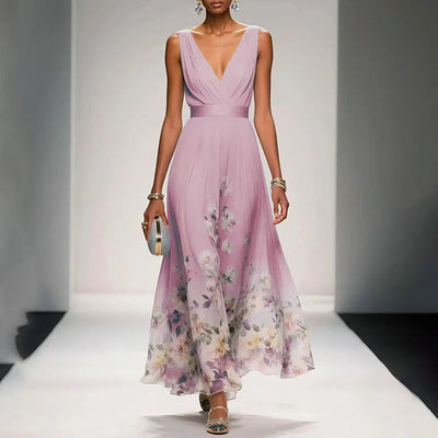 Arabella | Flowing Floral Maxi Dress