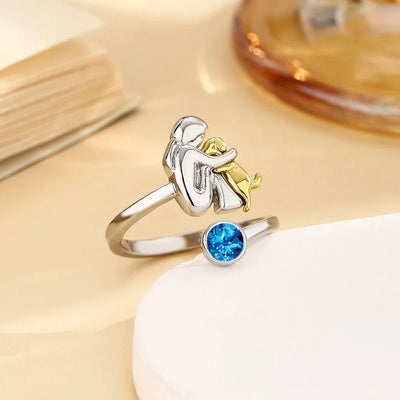 Quin London | Ring with dog icon