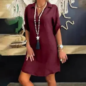Quinn London - Sophia Linen Dress