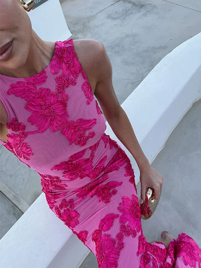 Amira | Elegant Floral Gown