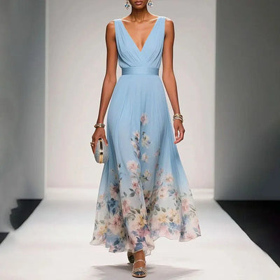 Arabella | Flowing Floral Maxi Dress