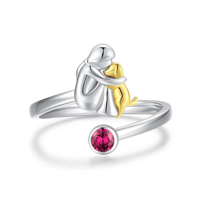 Quin London | Ring with dog icon