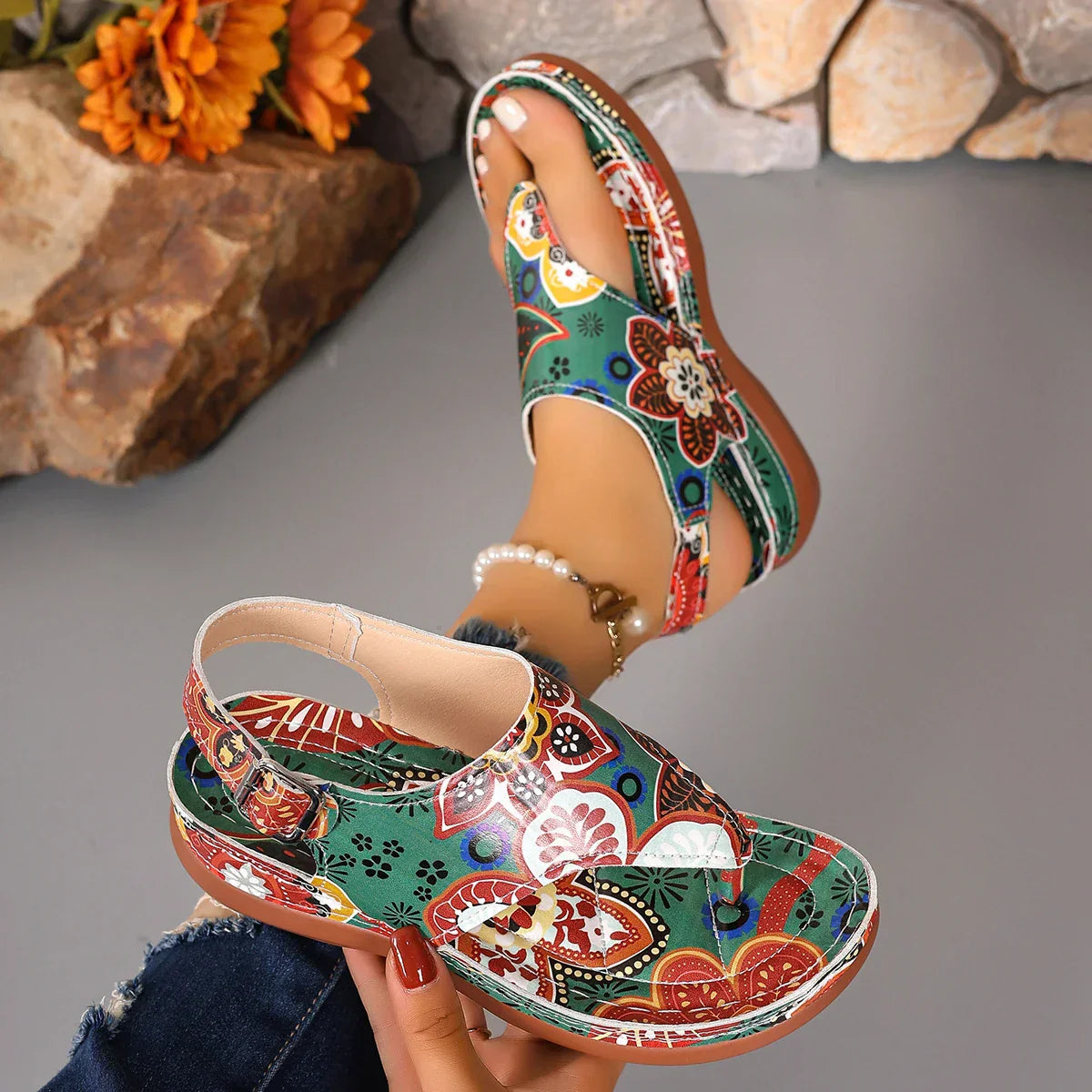 BIANKA | EXCLUSIVE COLOURFUL SUMMER SANDALS