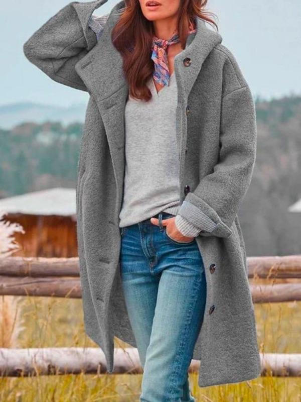 AMELIE | Stylish long winter jacket