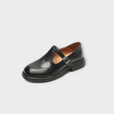 Isla | Elegant Leather Mary Janes