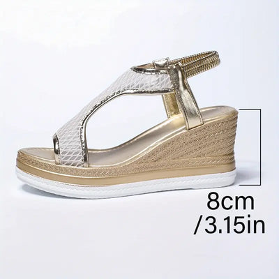 Emiline | Orthopaedic Sandals with Wedge Heel