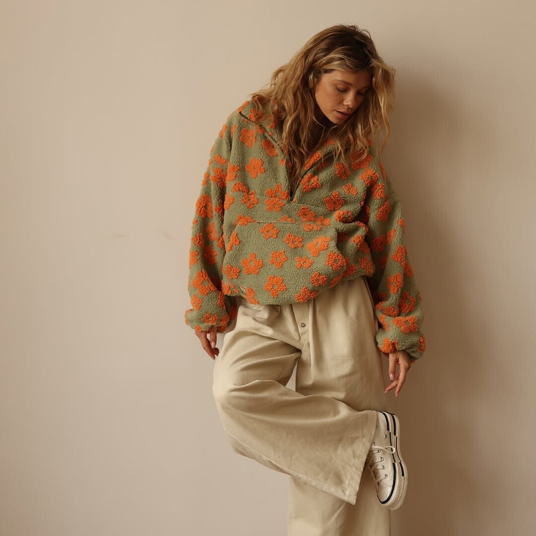 SOFIA | FLORAL SWEATER